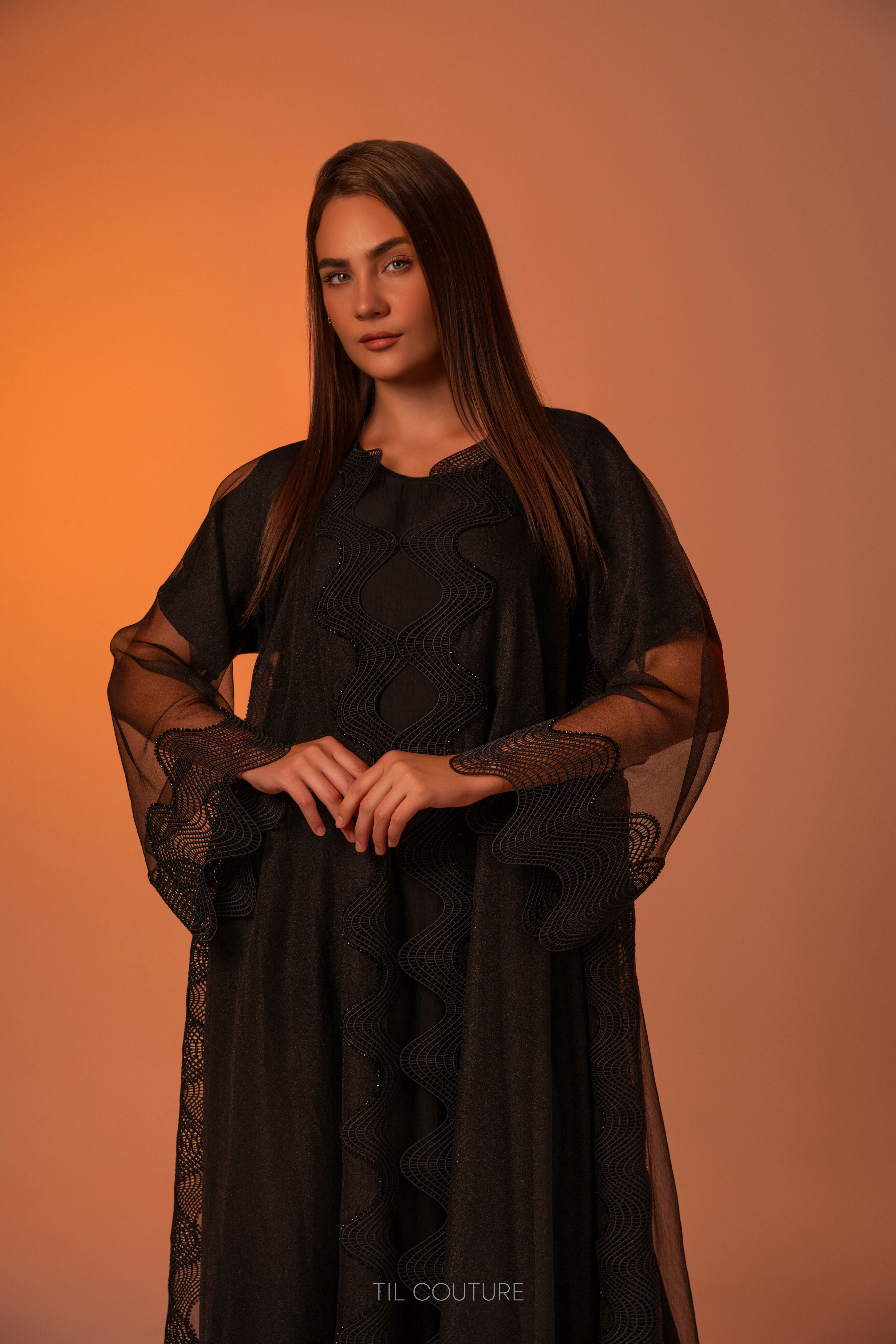 organza abaya 001144