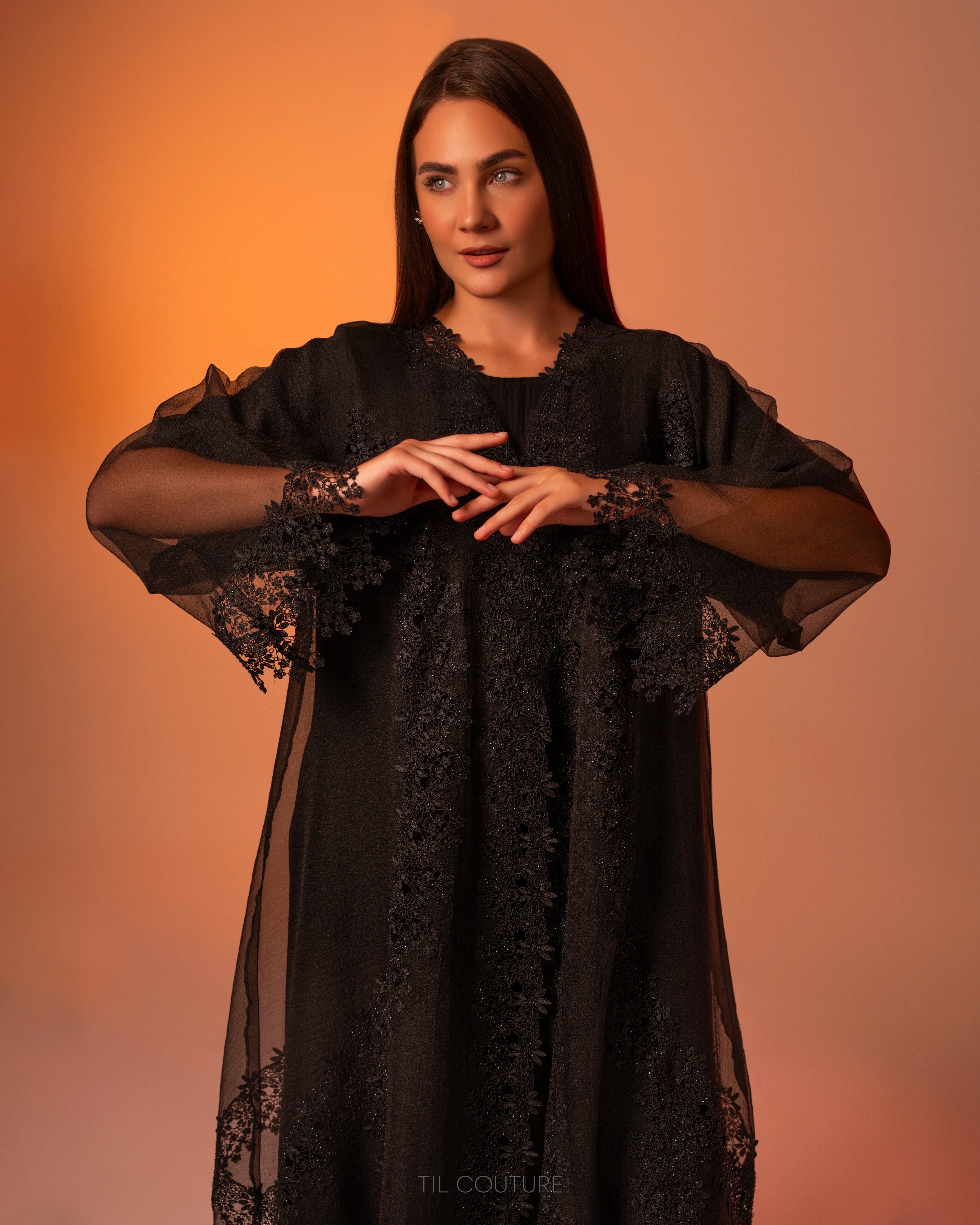 organza abaya 001144